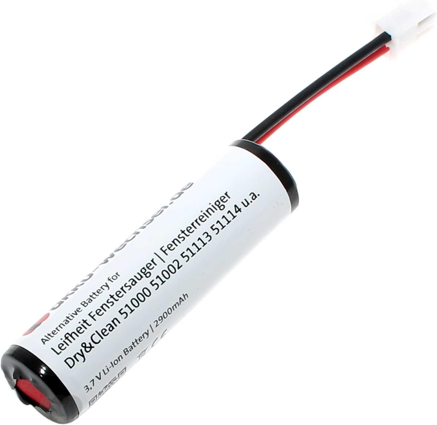 Powery Akku für Fenster-Reiniger Leifheit Dry&Clean 51113 3,7V Li-Ion 3400 mAh — фото 6