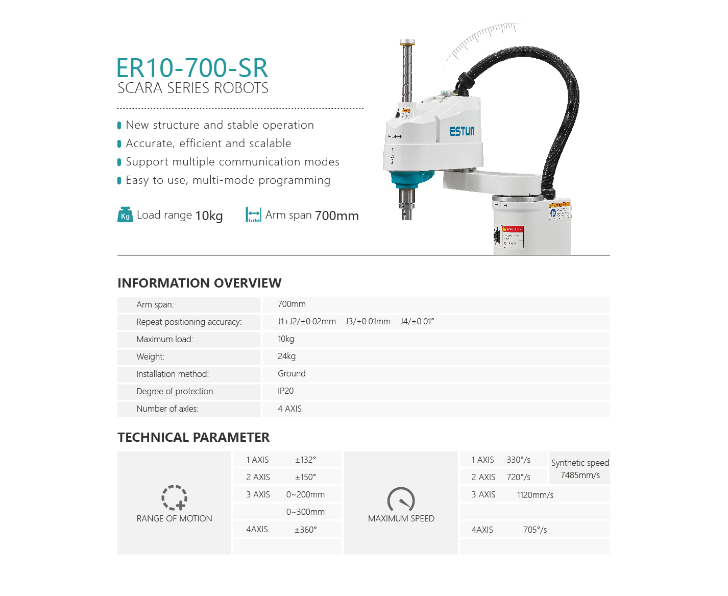 Робот Estun Automation ER70B-2100-LI