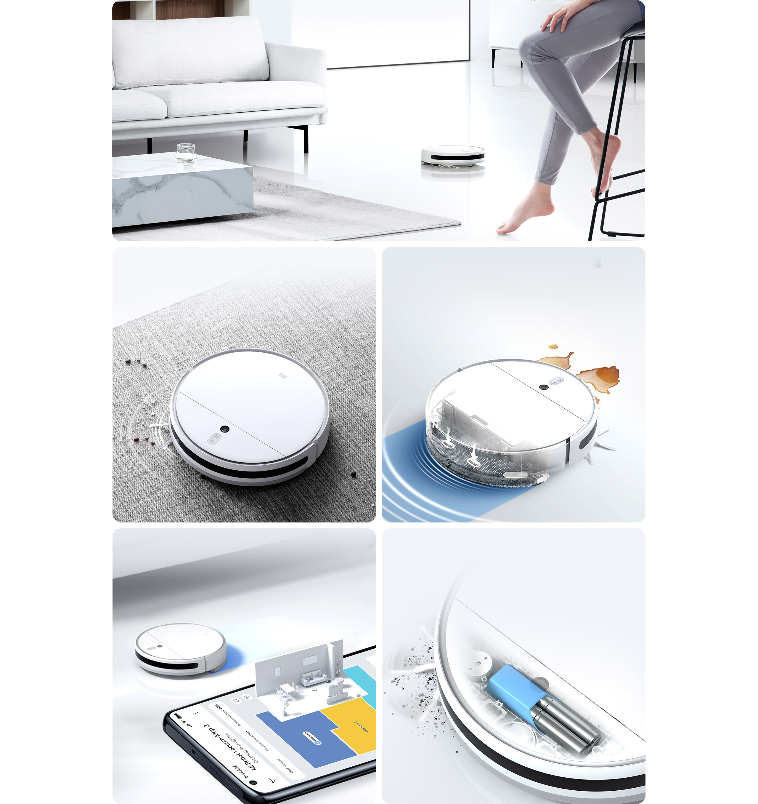 Гуманоидные роботы Xiaomi mi robot vacuum mop 2s xiaomi