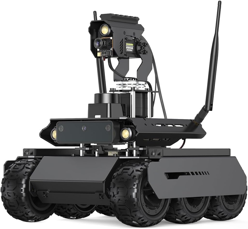 Waveshare UGV Rover ROS 2 Open-Source 6 Wheels 4WD AI Robot for Jetson Orin Series Board — фото 3