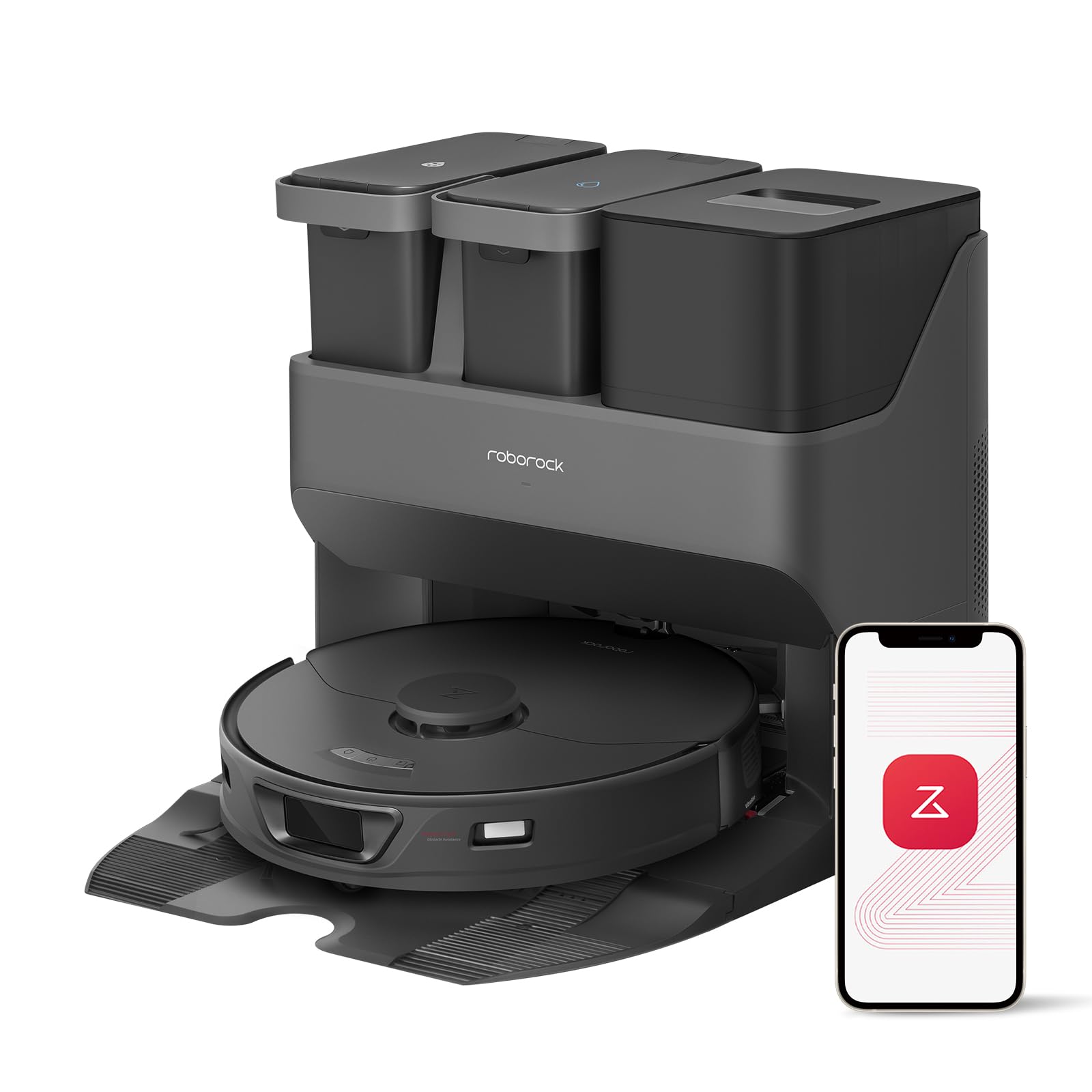 Roborock S7 Max Ultra Schwarz 5500Pa — фото 3