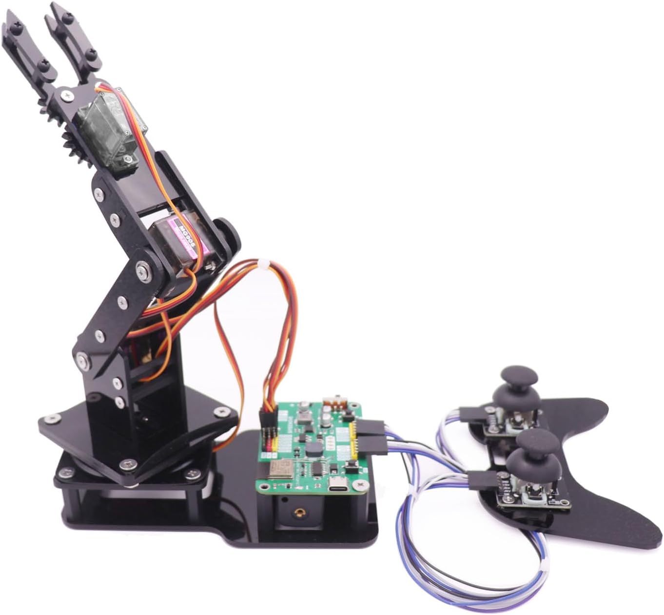joystick-gesteuertes 4dof kletterarm-kit metall — фото 2