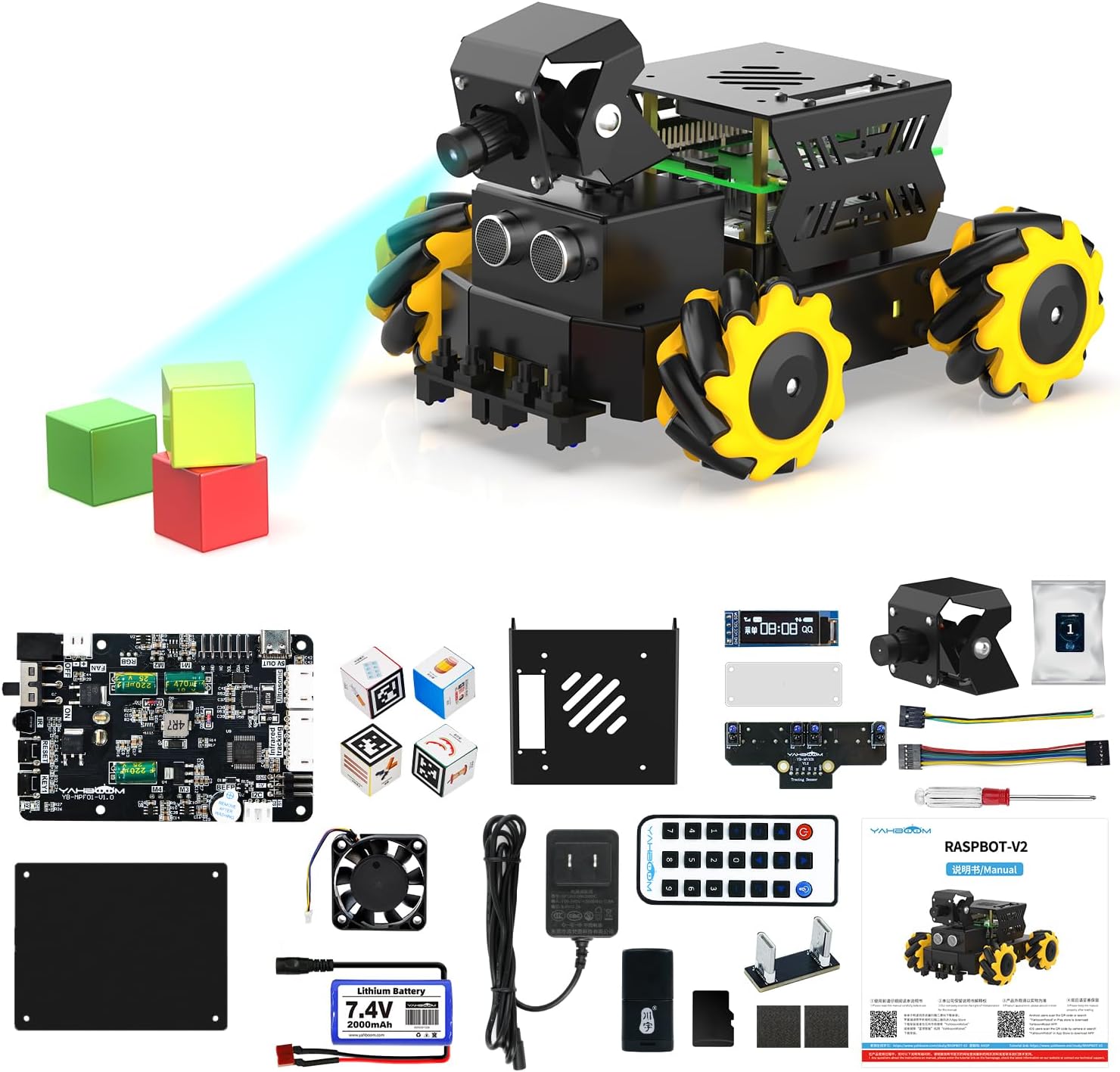 roboter fuer raspberry pi 4 3b 3b picar pro — фото 6