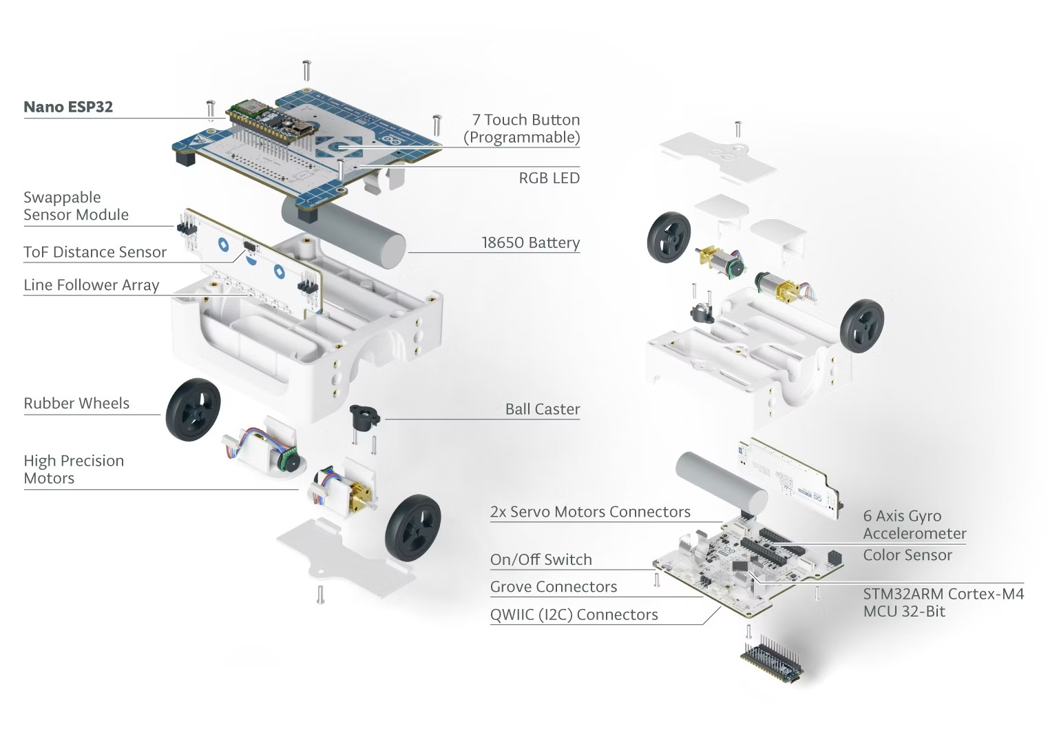 arduino alvik - lernroboter — фото 4