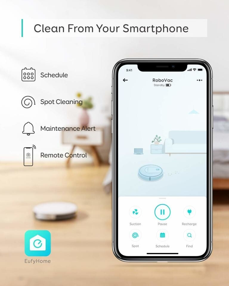 Eufy RoboVac G10 Hybrid white — фото 5