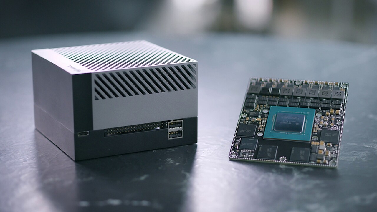 nvidia jetson agx orin dev kit 12-kern cpu 64 gb ddr5 — фото 4