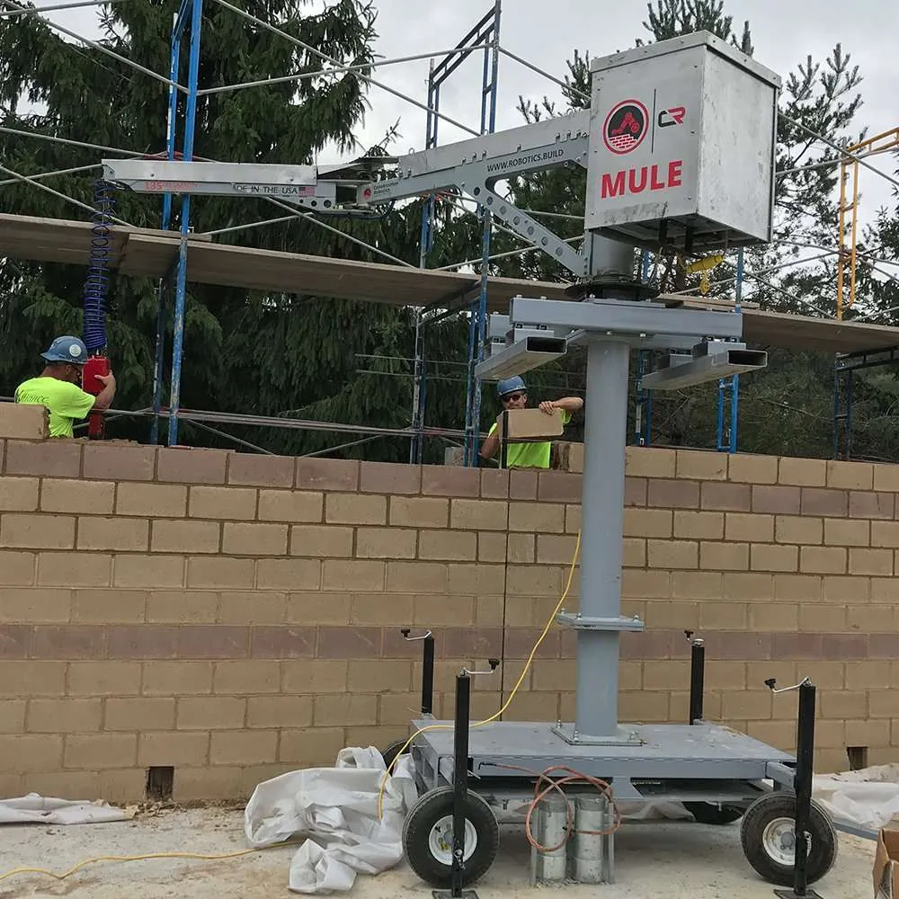 Робот Construction Robotics SAM100 (Semi-Automated Mason)