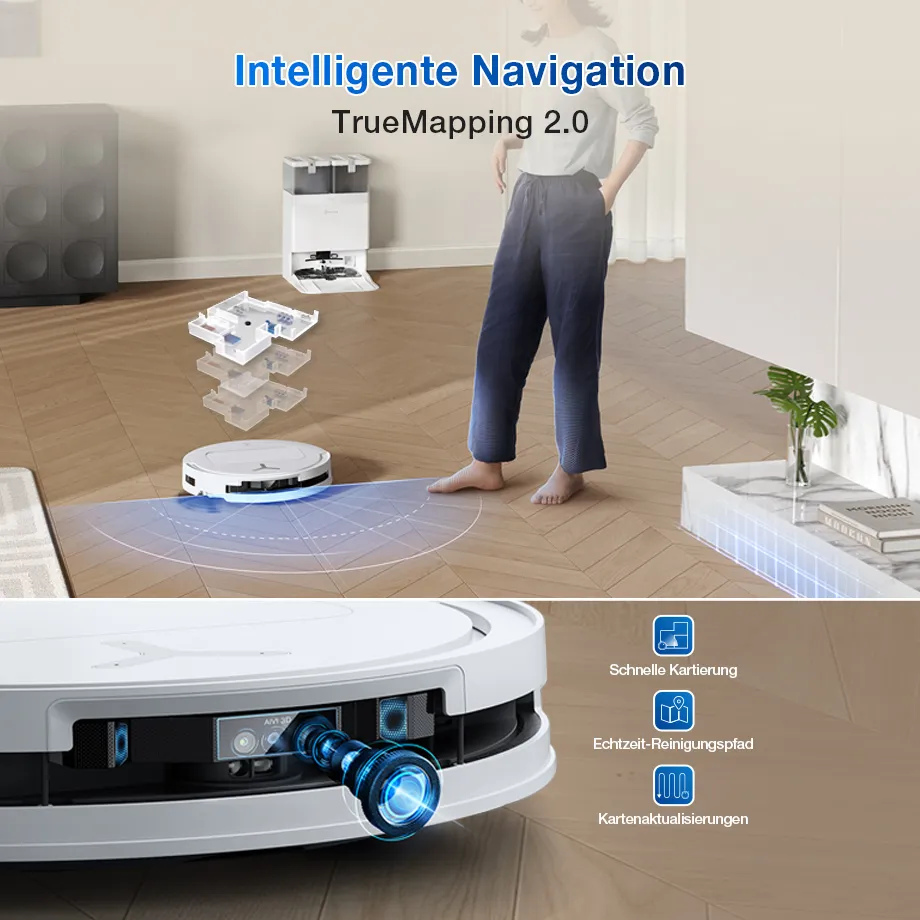 ECOVACS DEEBOT T50 OMNI Gen2 White — фото 4