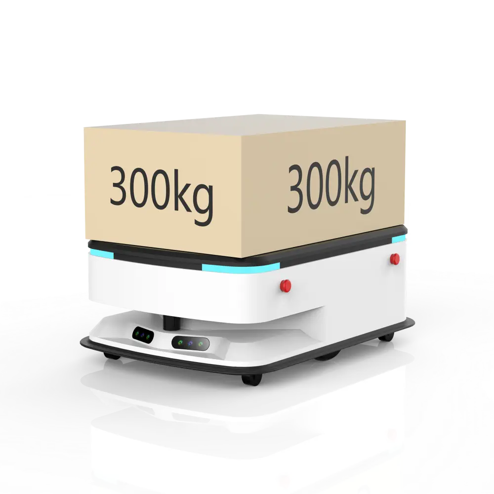ATEAGO ROBOTIKS S6 ROS AI Robot Carrier 300 KG Payload AGV Logistics Chassis Transport Base Mobile Delivery — фото 2