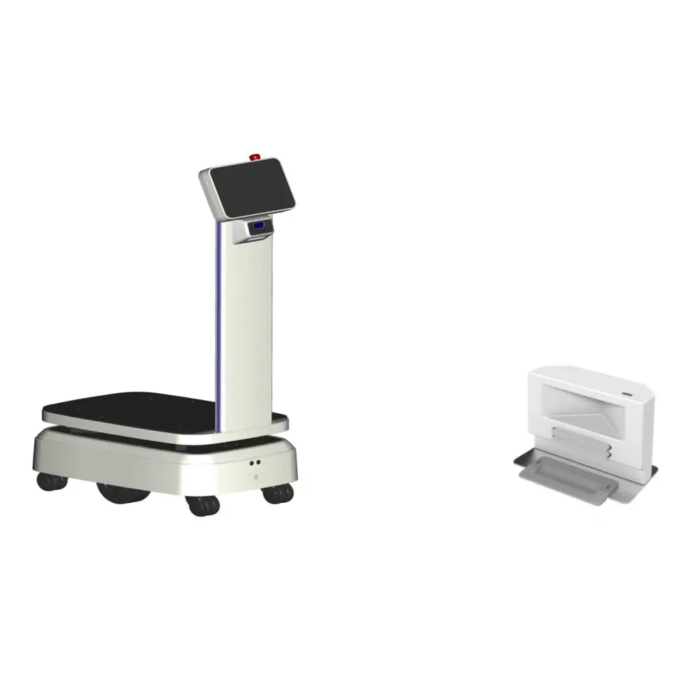 Робот ATEAGO ATEAGO ST300 Tugging Robot Logistics Robot AGV Mobile Robot Delivery AMR Robot Tugger