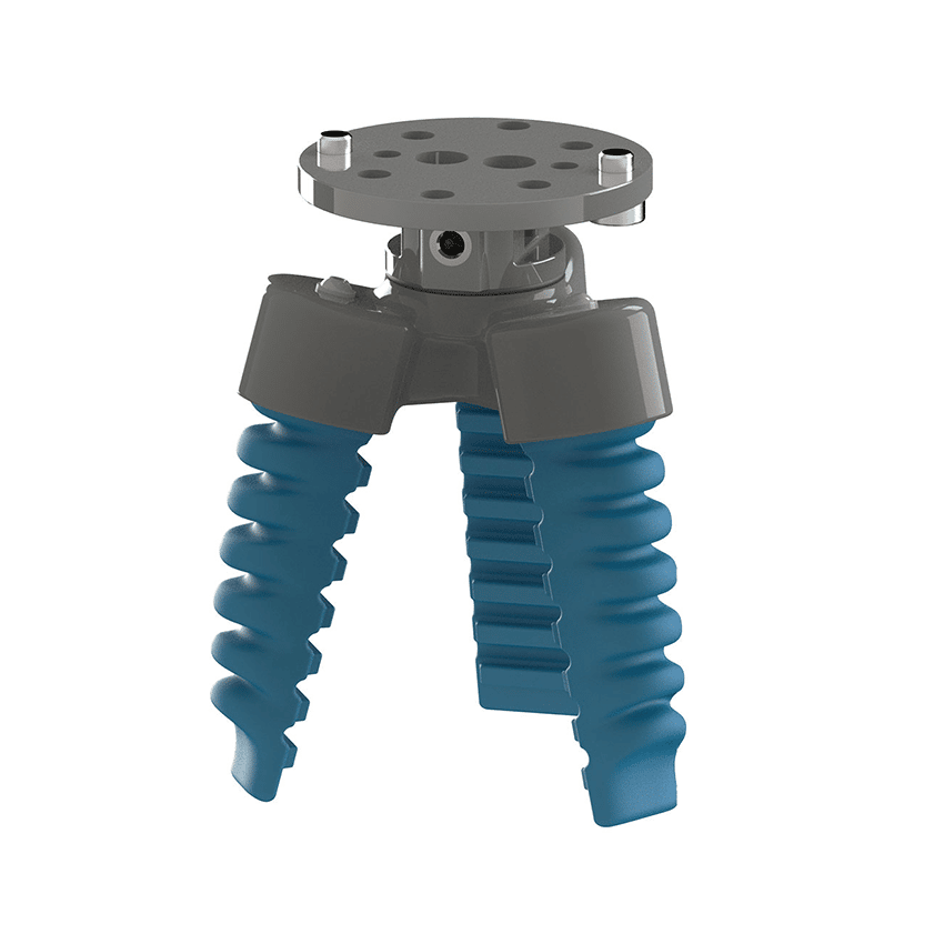Робот SoftGripping SoftGripping Drei Finger Zentrischer Hygienikgreifer