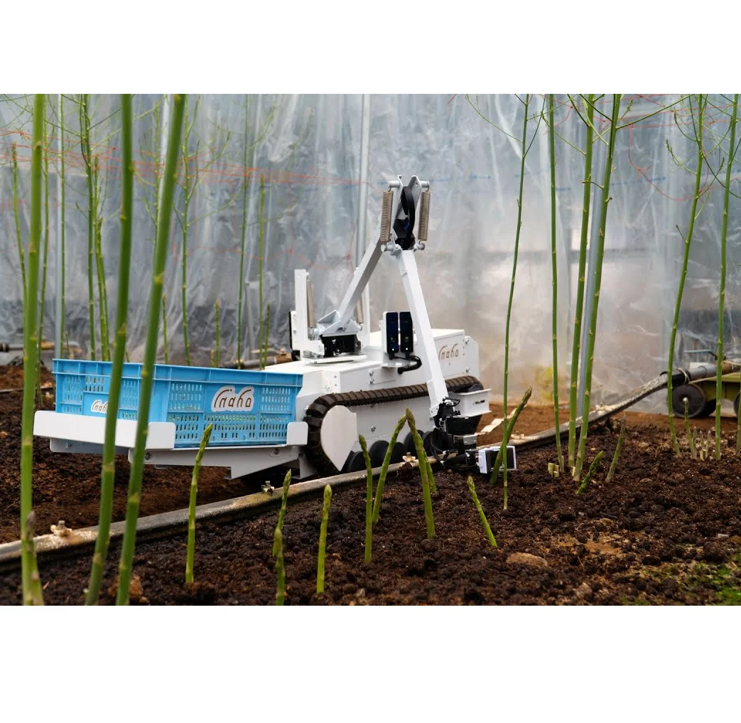 Робот Unknown Robot Agriculture Inaho Inc autonomous asparagus harvesting robot v...