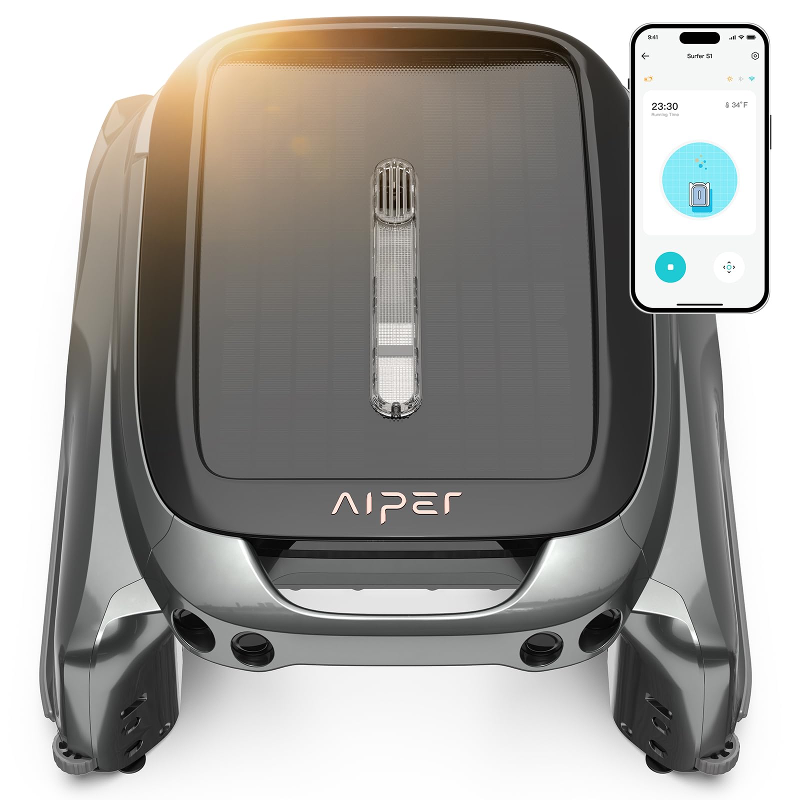 Aiper Surfer S1 Solar-Roboter-Schwimmgerät — фото 5