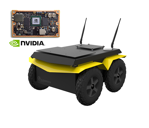 Робототехника CLEARPATH boxer industrie ugv 100 kg last