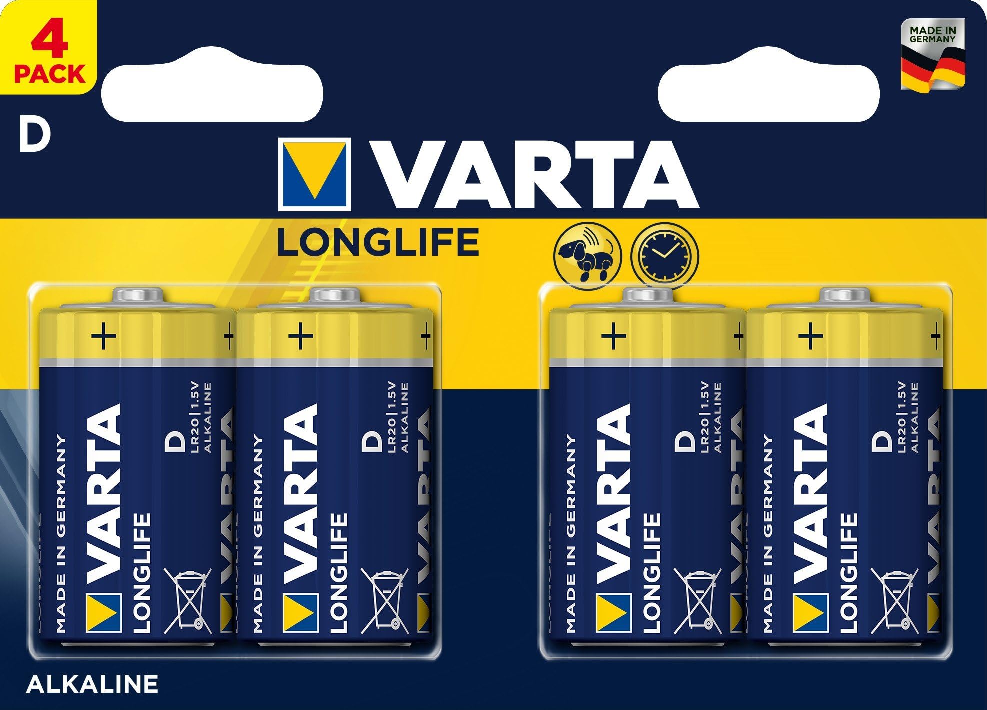 longlife power alkaline batterie c baby 2er-pack — фото 4
