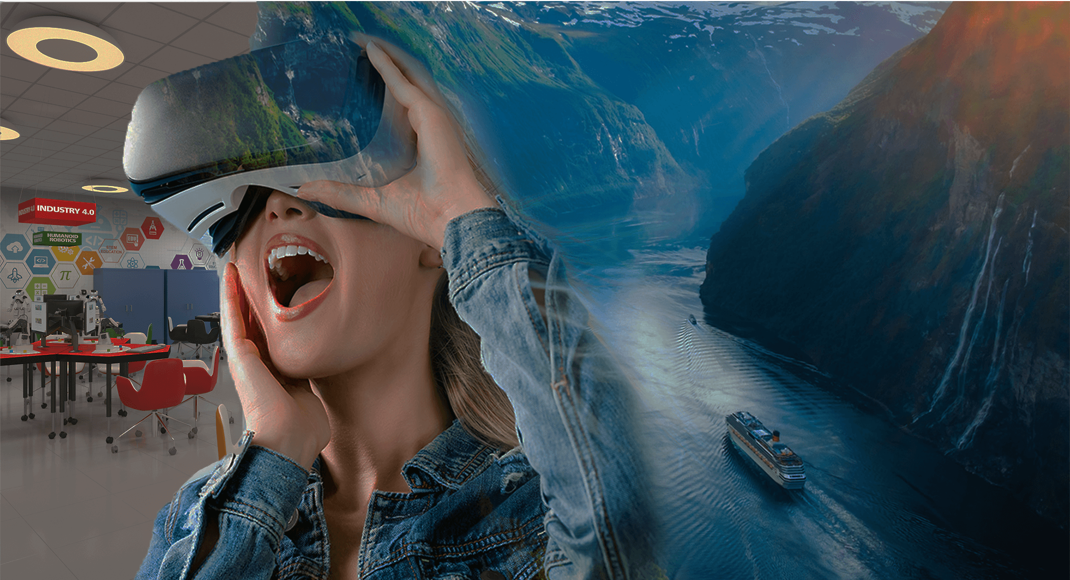 Робот RobotLAB Classroom VR Expeditions 2.0