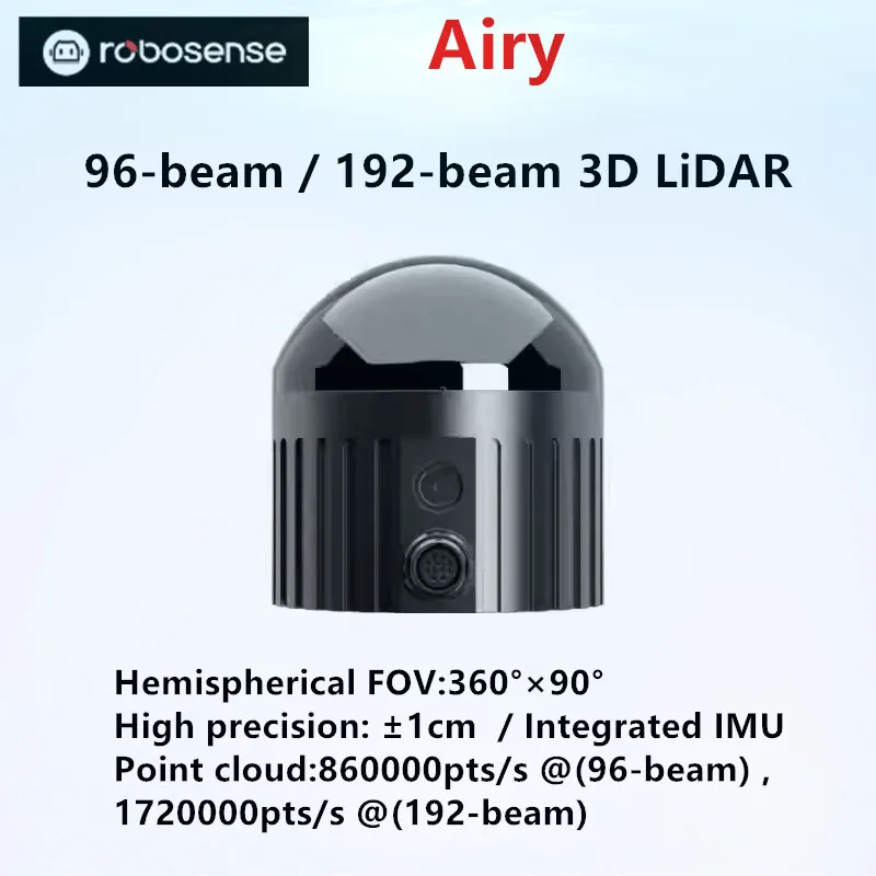 robosense airy lidar 96 lines — фото 2