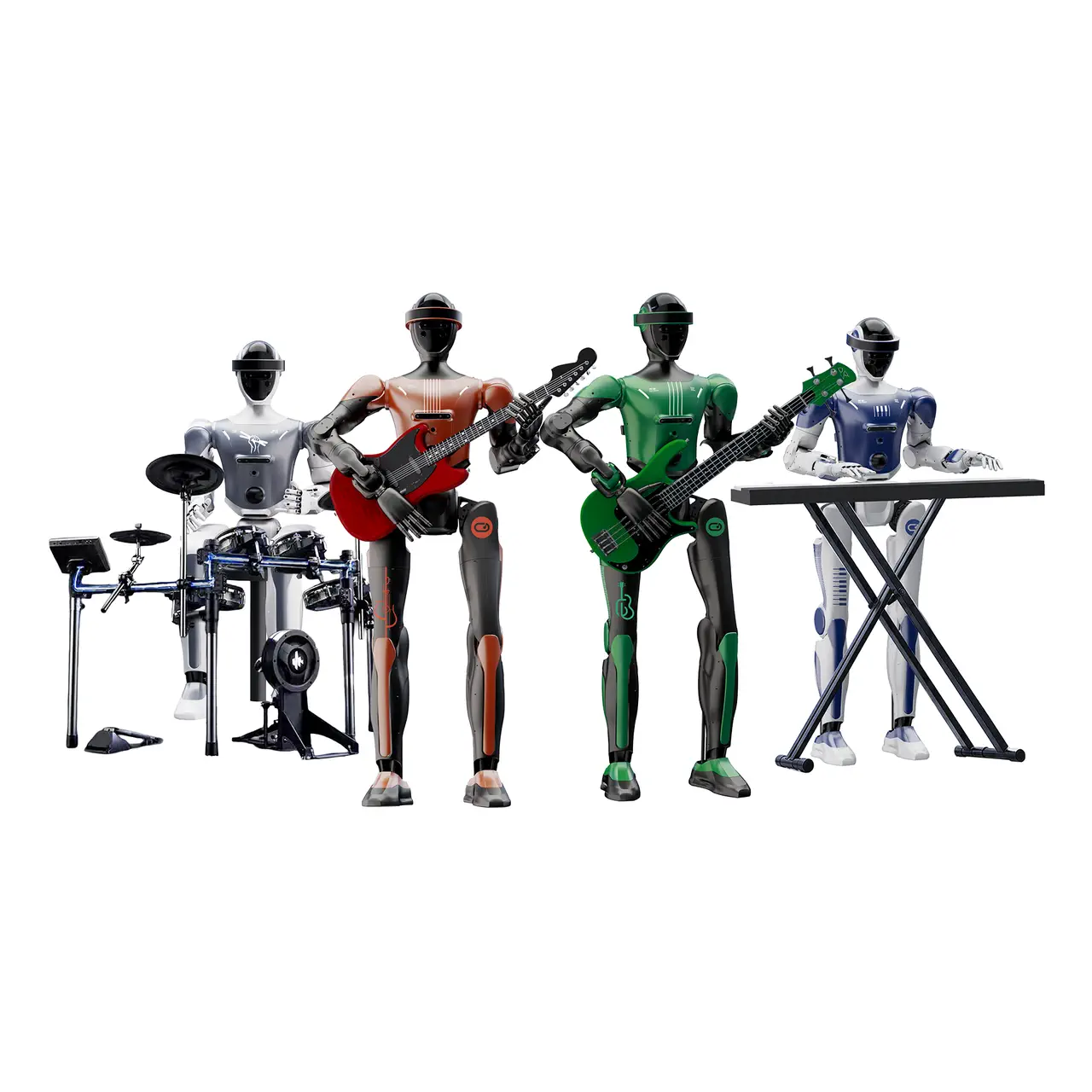 CASBOT Band Humanoid Robot Ensemble — фото 2