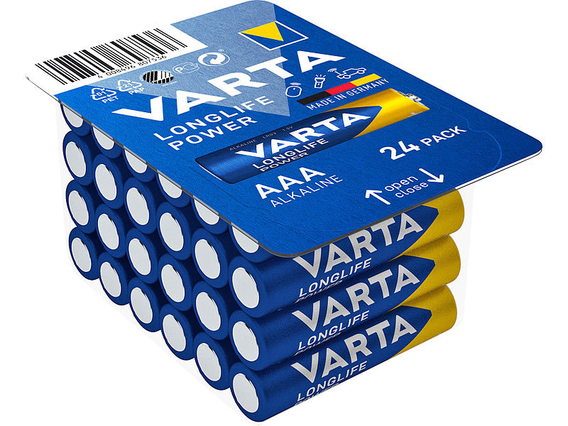 Робототехника VARTA alkaline batterie longlife power aaa micro 10er-pack