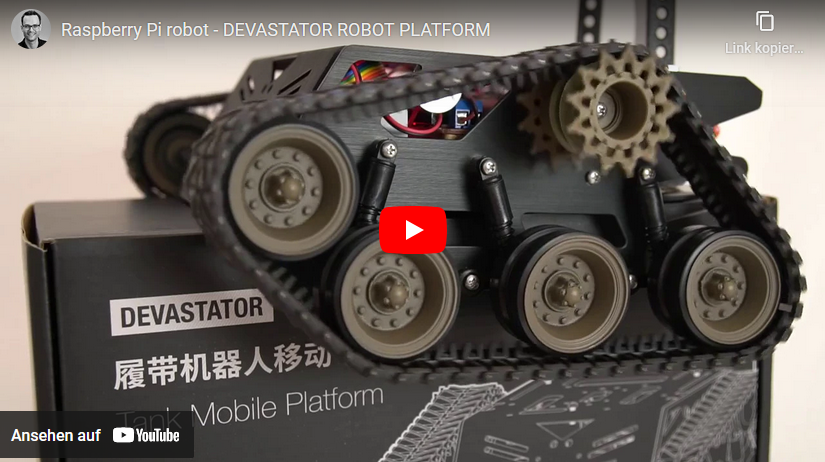 Робототехника FREI mobile roboterplattform devastator tank
