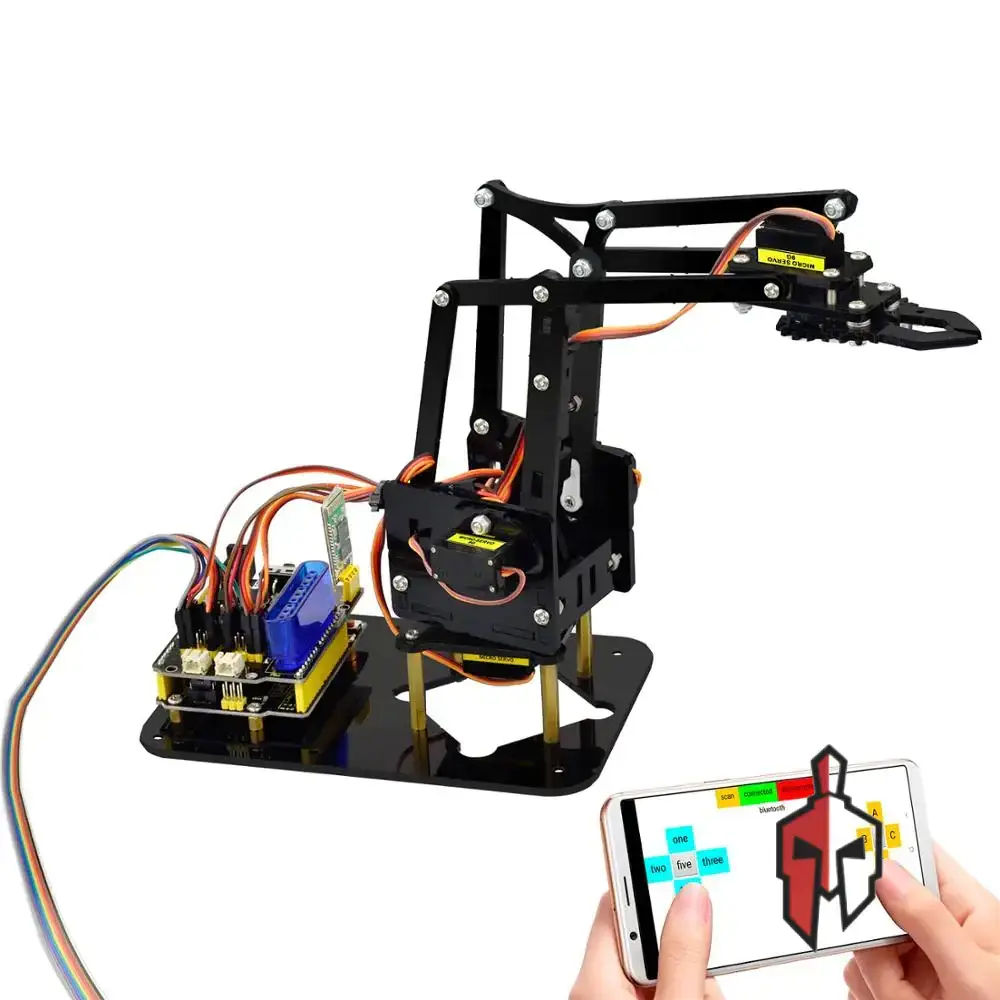 Modular 4 DOF Robot Arm- Position Control — фото 2