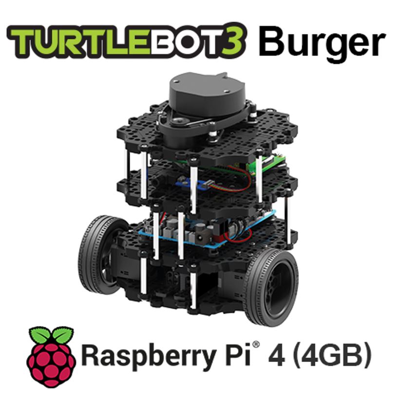 robotis turtlebot3 burger raspberry pi 4 4gb — фото 5